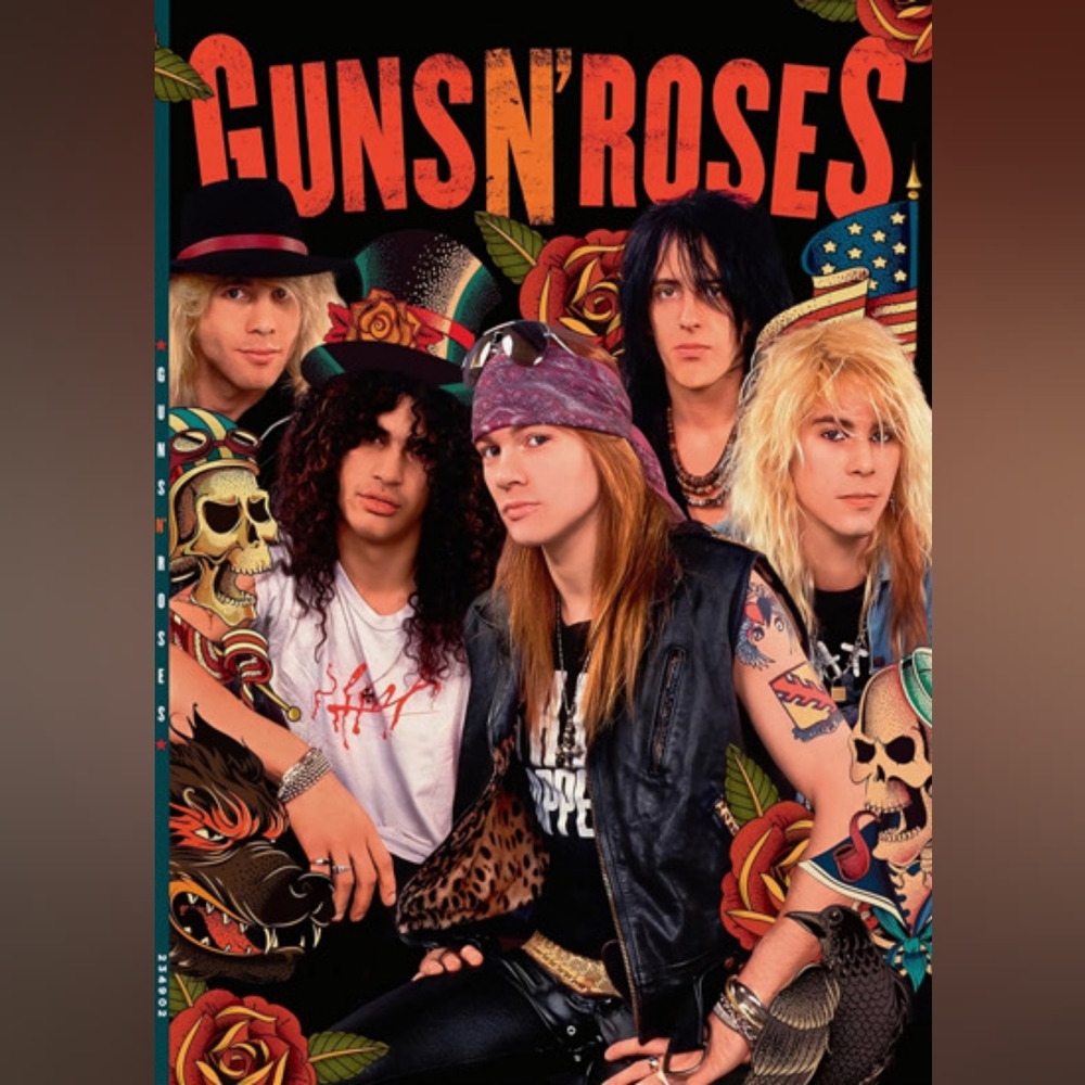 Guns N Roses DIY 5D Full Round Drill Diamond Painting